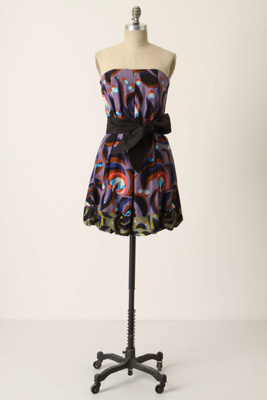 Granted Wishes Dress - Anthropologie.com :  frock bubble hem sash strapless