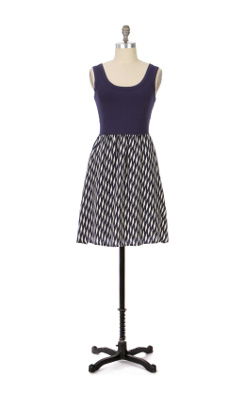 Fei - Well-Matched Dress - Anthropologie.com :  geometric print spandex clothing womens