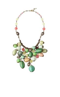 Raffia Bauble Necklace - Anthropologie.com :  anthropologie