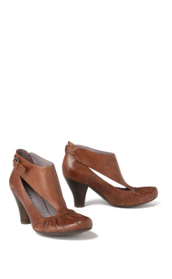 Ruched Booties