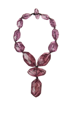 Epic Stones Necklace - Anthropologie.com :  necklace beads lilac big