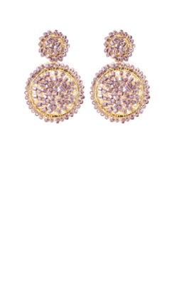 Crushed Lilac Earrings - Anthropologie.com :  anthropologie