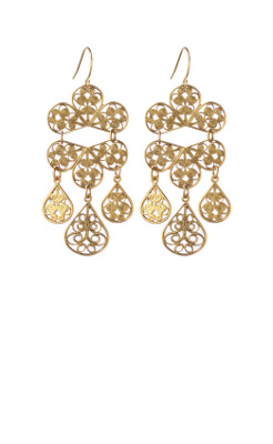 Cloudcover Earrings - Anthropologie.com : precious metal filigree handmade raindrop dangly