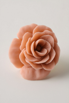 Prized Rose Ring - Anthropologie.com : pewter handmade resin brass