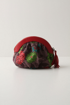 Dahlia Field Purse  - Anthropologie.com : dahlia blue faux leather green