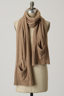 Watch Pocket Scarf