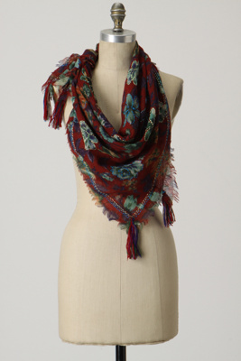 Night Blossoms Scarf