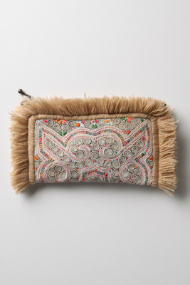 Kublai Clutch - Anthropologie :  fringe clutch anthropologie