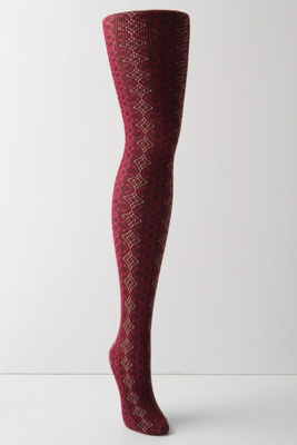 Calligrapher's Tights - Anthropologie.com