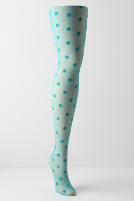 Decimal Point Tights : tights nylon polka dot cute