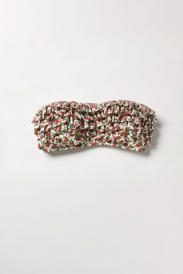 Rosy Top - Anthropologie.com :  top rose print ruffled pleated