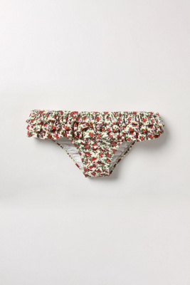 Rosy Bottoms - Anthropologie.com :  rose print hipster ruffled pleated