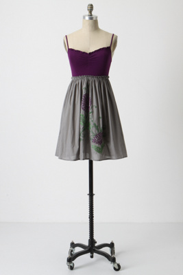Gilia Chemise - Anthropologie.com : poplin floral embroidered jersey chemise