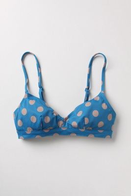 Revival Top - Anthropologie.com :  blue polka dot top swimwear