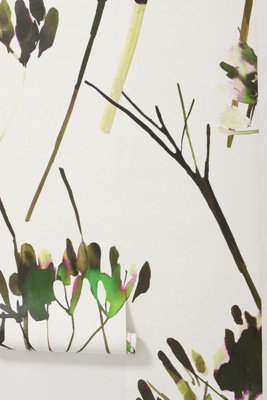 Brushstroke Branches Mural