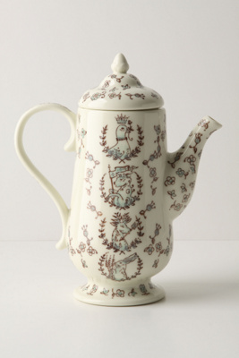 Regal Woods Teapot - Anthropologie.com : vines quail deer teapot anthropologie