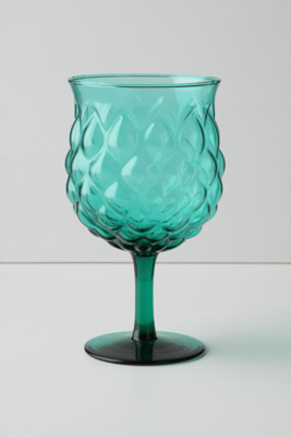 Vinifera Goblet, Short - Anthropologie : goblet glass anthropologie turquoise