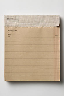 Kraft Paper Notepad