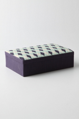 Beribboned Jewelry Box
