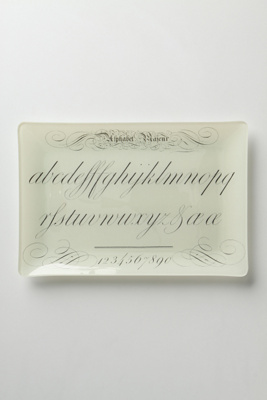 Alphabet Tray
