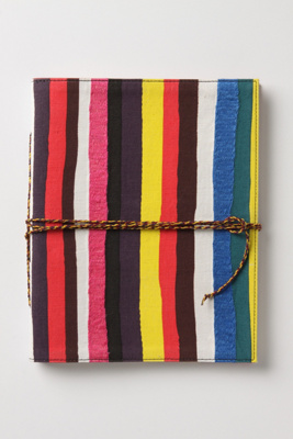 Striped Spectrum Journal  :  planners desk accessory journal calendar