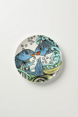 Ochiba Dessert Plates, Two Fish - Anthropologie.com : plates