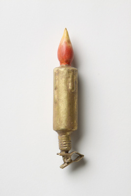 Eternal Candle Ornament, Gold