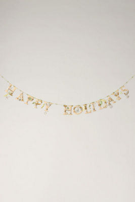 Happy Holidays Garland