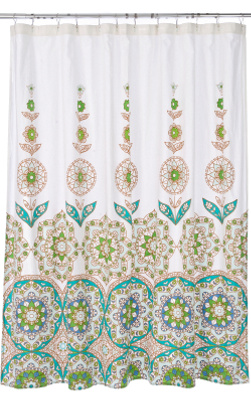 Ceuta Fountain Shower Curtain
