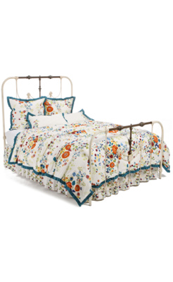 Eva Floral Standard Sham - Anthropologie.com