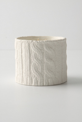 Sweater Sleeve Candle, Short