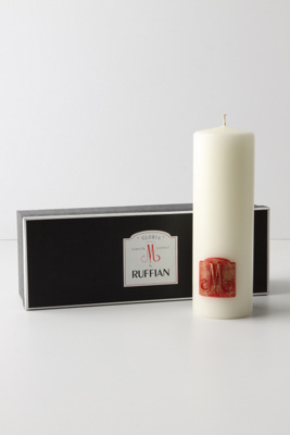 Ruffian Pillar Candle