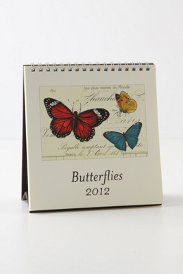 Butterflies Desk Calendar