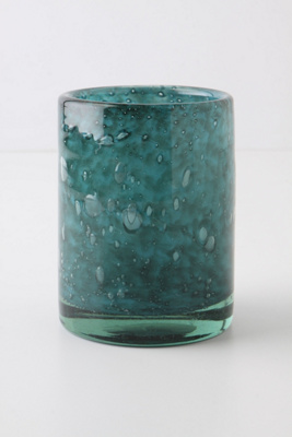 Bubbled Drum Pillar Holder
