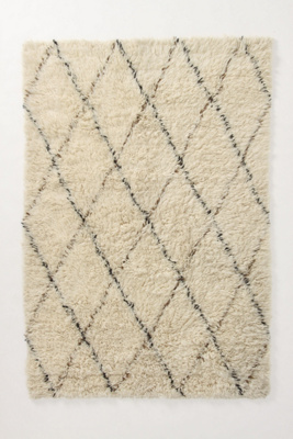Flokati Diamonds Rug