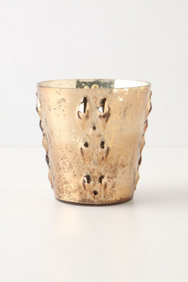 Silvered Votive, Diamonds