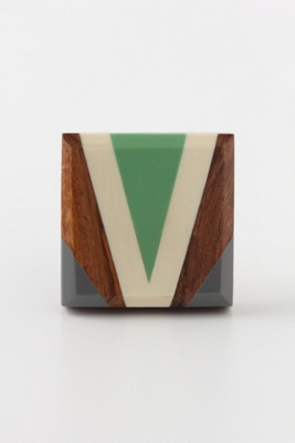 Pennant Inlaid Knob