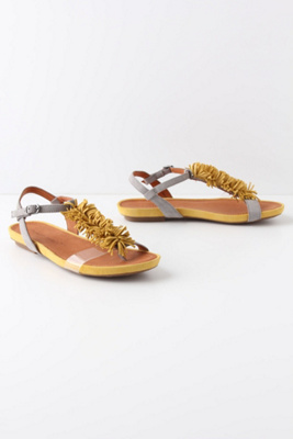 Median Fringe T-Straps