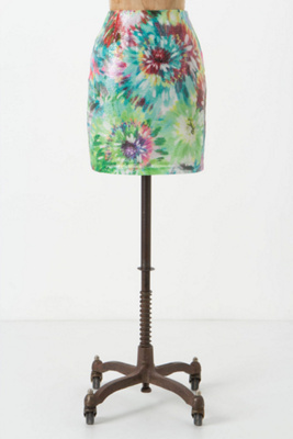 Reactive Shimmer Skirt, Tropical