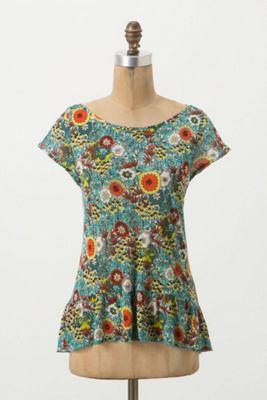High-Low Poppy Top