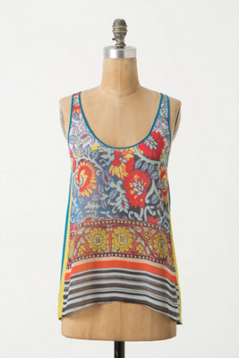 Vibrancies Chiffon Tank