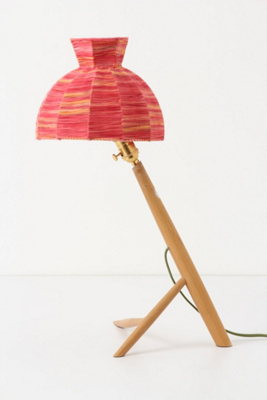 Timber Legs Lamp, Raspberry