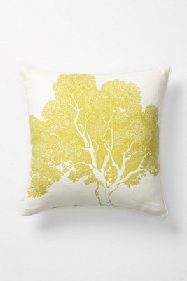 Faux Bois Pillow, Beech