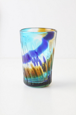 Raised Swirls Juice Glass
