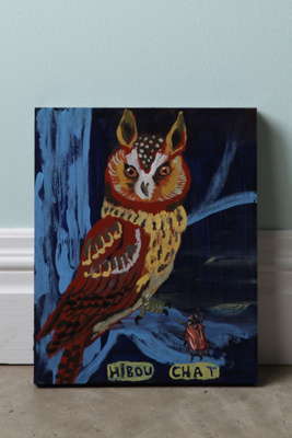Hibou Chat By Nathalie Lete