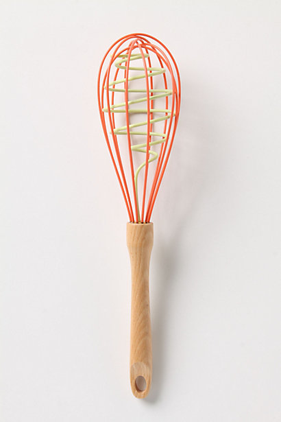 Silicone Green and Red Magic Twisty Whisk