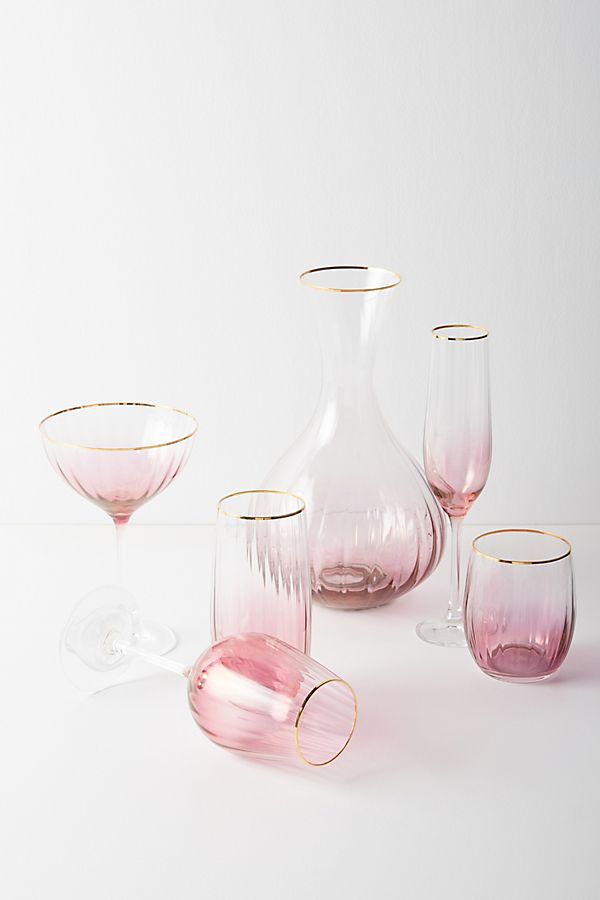 Slide View: 2: Waterfall Stemless Wine Glass