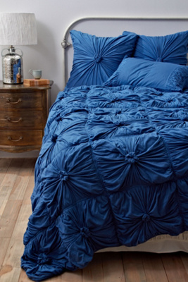 Rosette Bedding, New Blue