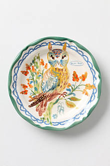Owl Dinner Plate