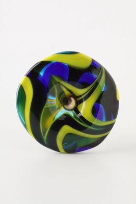 Molten Spectrum Knob, Cool Swirls